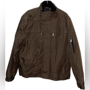 i5 Apparel Brown/Black Men’s Jacket Size Large
